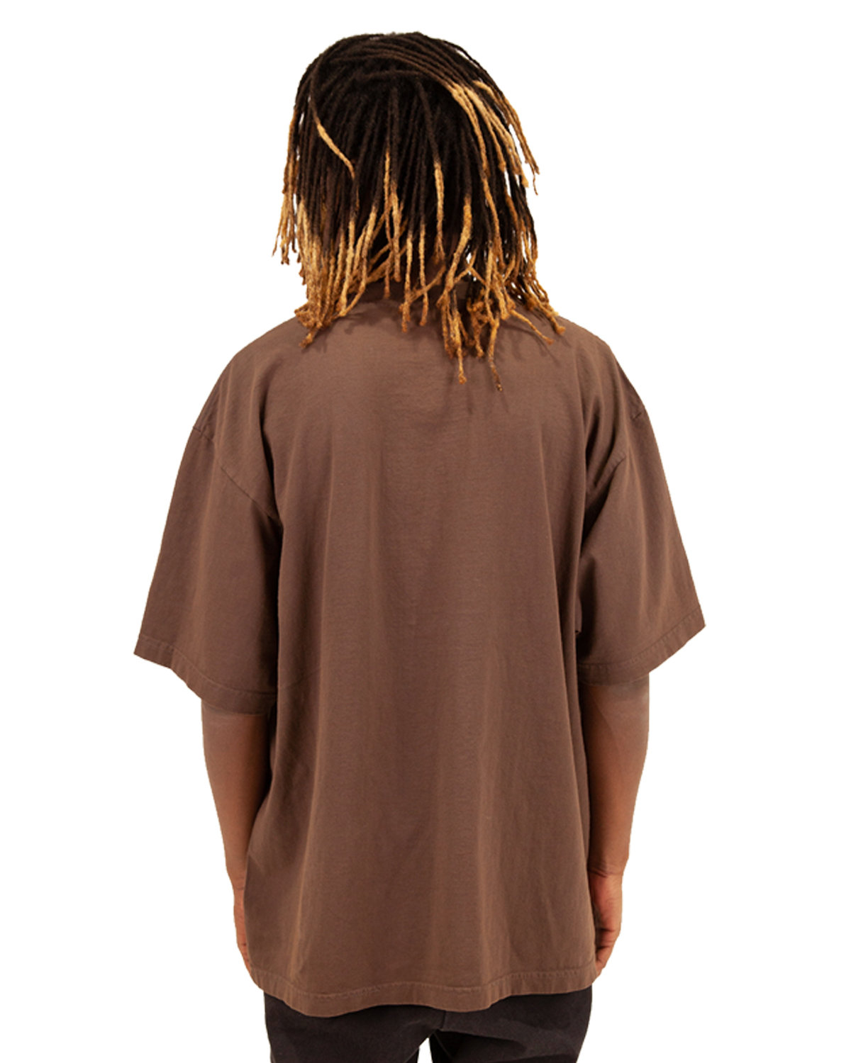 SHGD Shaka Wear Men's Garment-Dyed Crewneck T-Shirt - Back Image