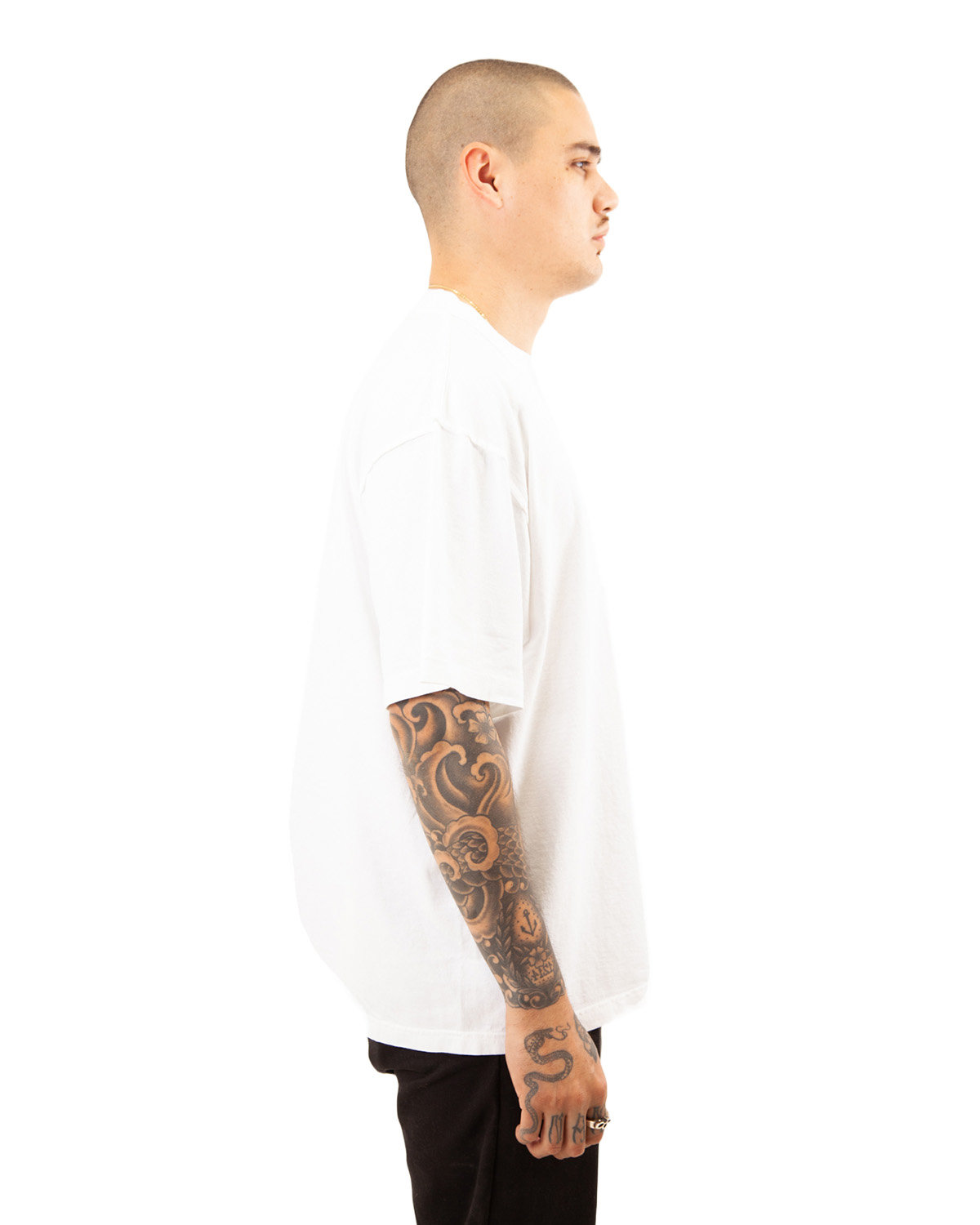 SHGRS Shaka Wear Mens Garment Dyed Reverse T-Shirt - Siide Image