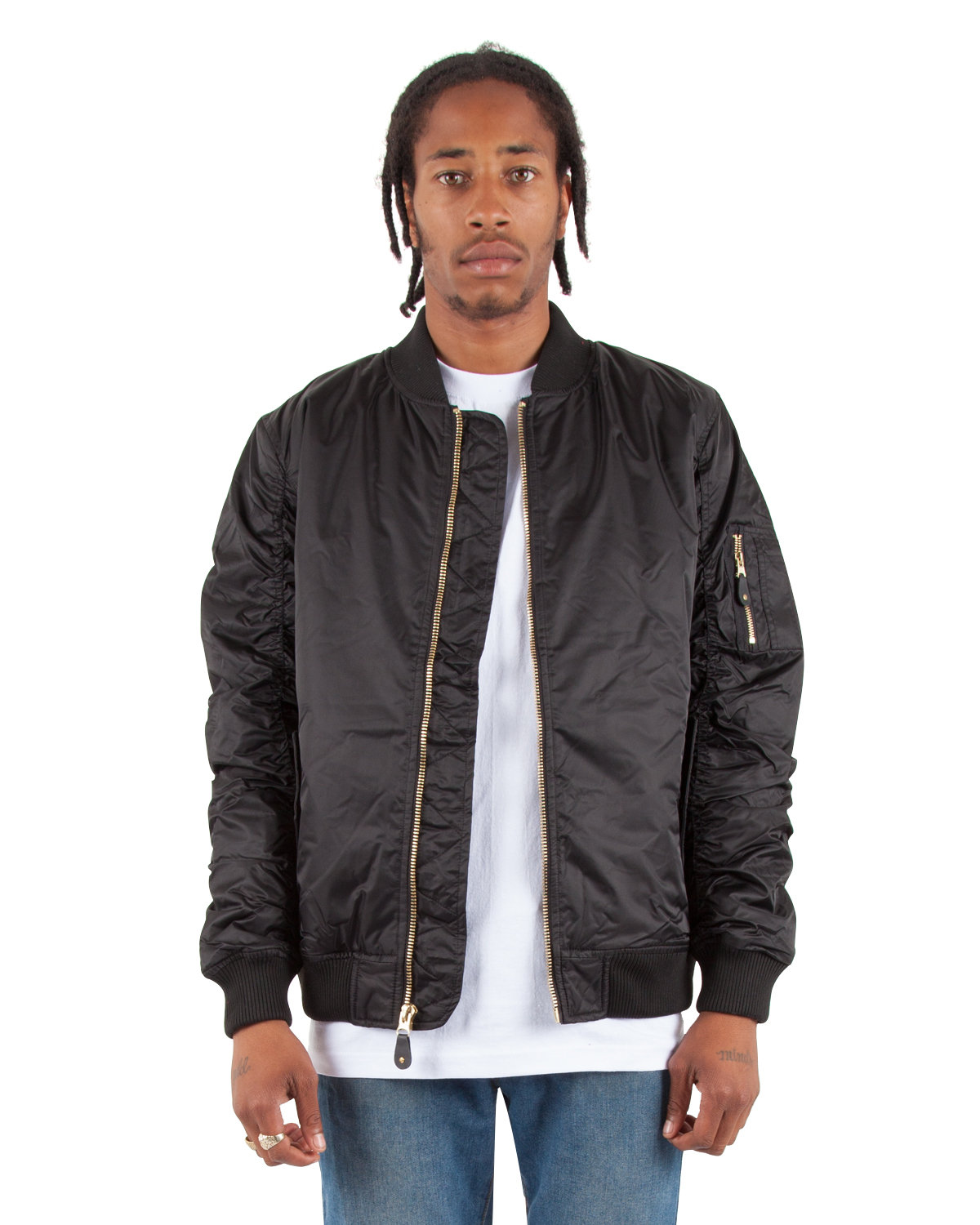 SHBJ Shaka Wear Adult Bomber Jacket
