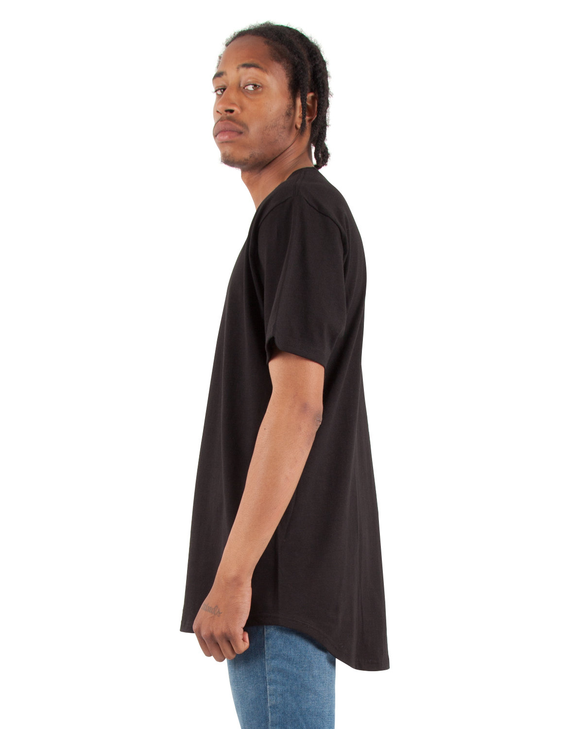 SHCLT Shaka Wear Adult 6 oz., Curved Hem Long T-Shirt SHCLT Shaka Wear Adult 6 oz., Curved Hem Long T-Shirt - Siide Image