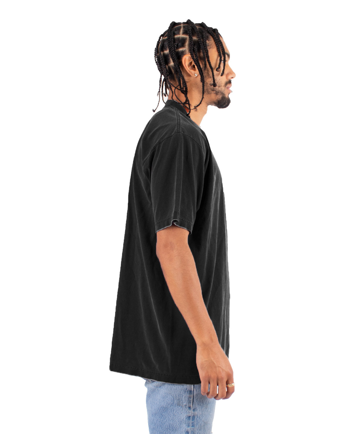 SHGD Shaka Wear Men's Garment-Dyed Crewneck T-Shirt - Siide Image