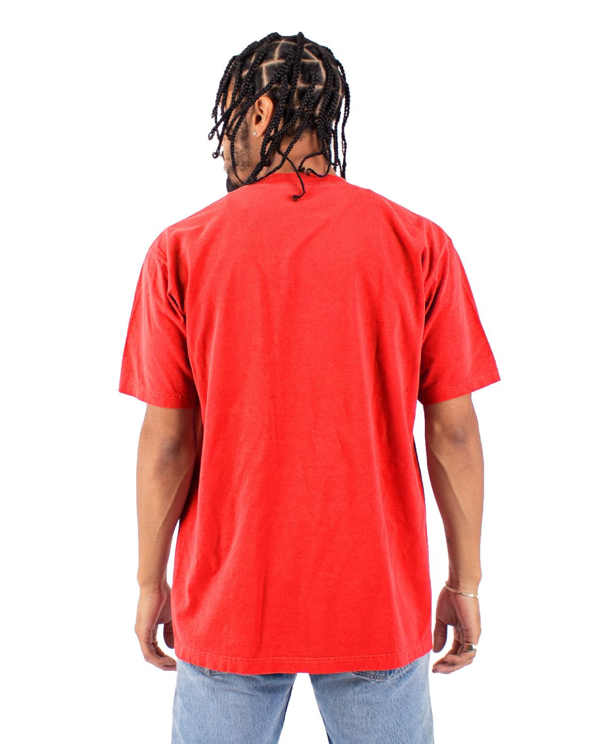 SHGD Shaka Wear Men's Garment-Dyed Crewneck T-Shirt - Back Image