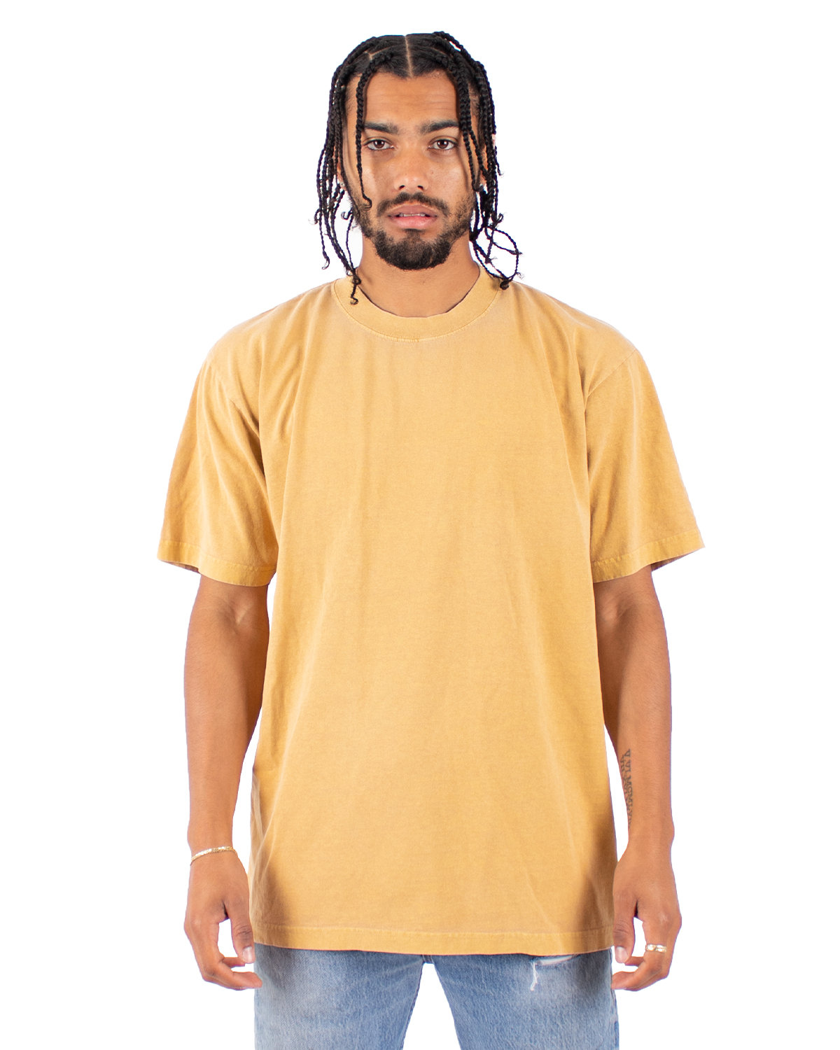 SHGD Shaka Wear Men's Garment-Dyed Crewneck T-Shirt SHGD Shaka Wear Men's Garment-Dyed Crewneck T-Shirt