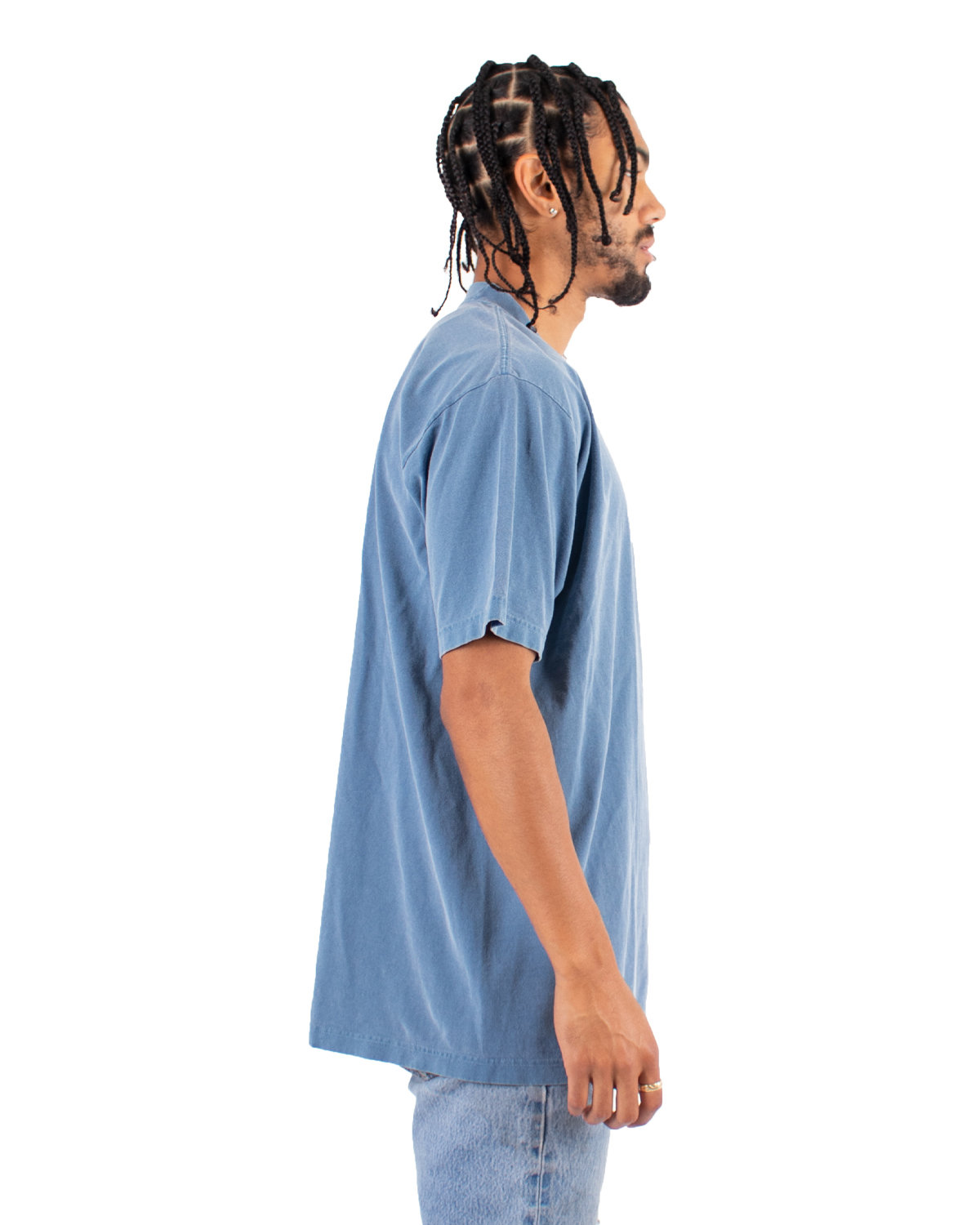 SHGD Shaka Wear Men's Garment-Dyed Crewneck T-Shirt - Siide Image