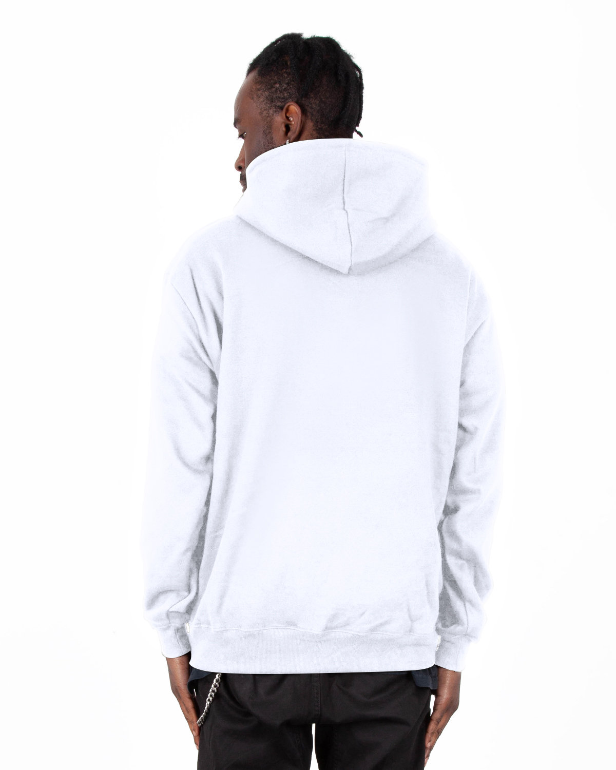 SHHFP Shaka Wear Adult 11.8 oz., Heavyweight Fleece Hoodie - Back Image