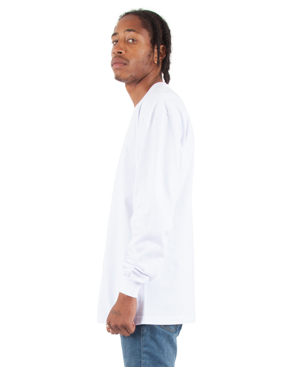 SHMHLS Shaka Wear Adult 7.5 oz., Max Heavyweight Long-Sleeve T-Shirt - Siide Image