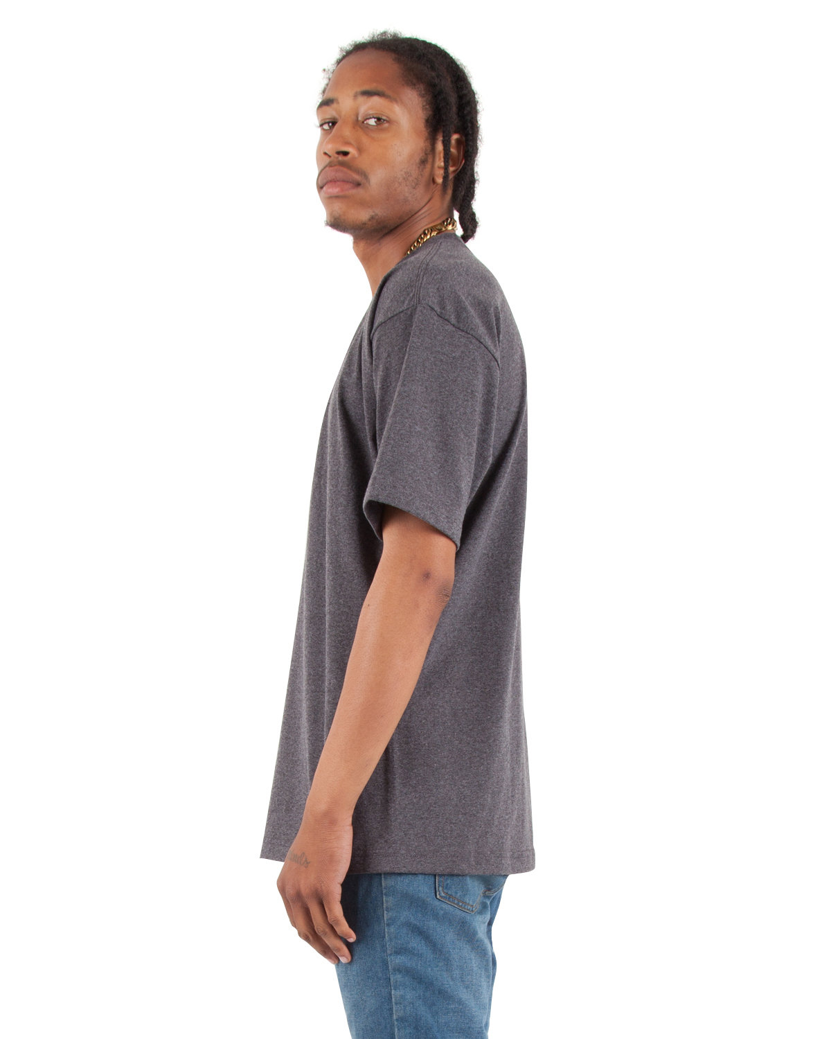 SHMHSS Shaka Wear Adult 7.5 oz Max Heavyweight T-Shirt - Siide Image