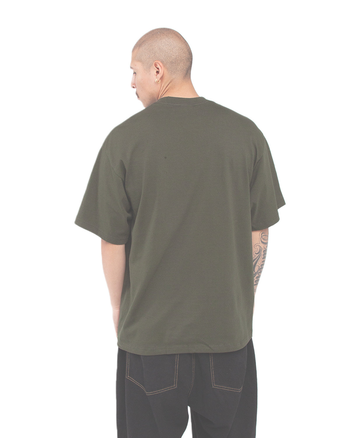 SHMHSS Shaka Wear Adult 7.5 oz Max Heavyweight T-Shirt - Back Image