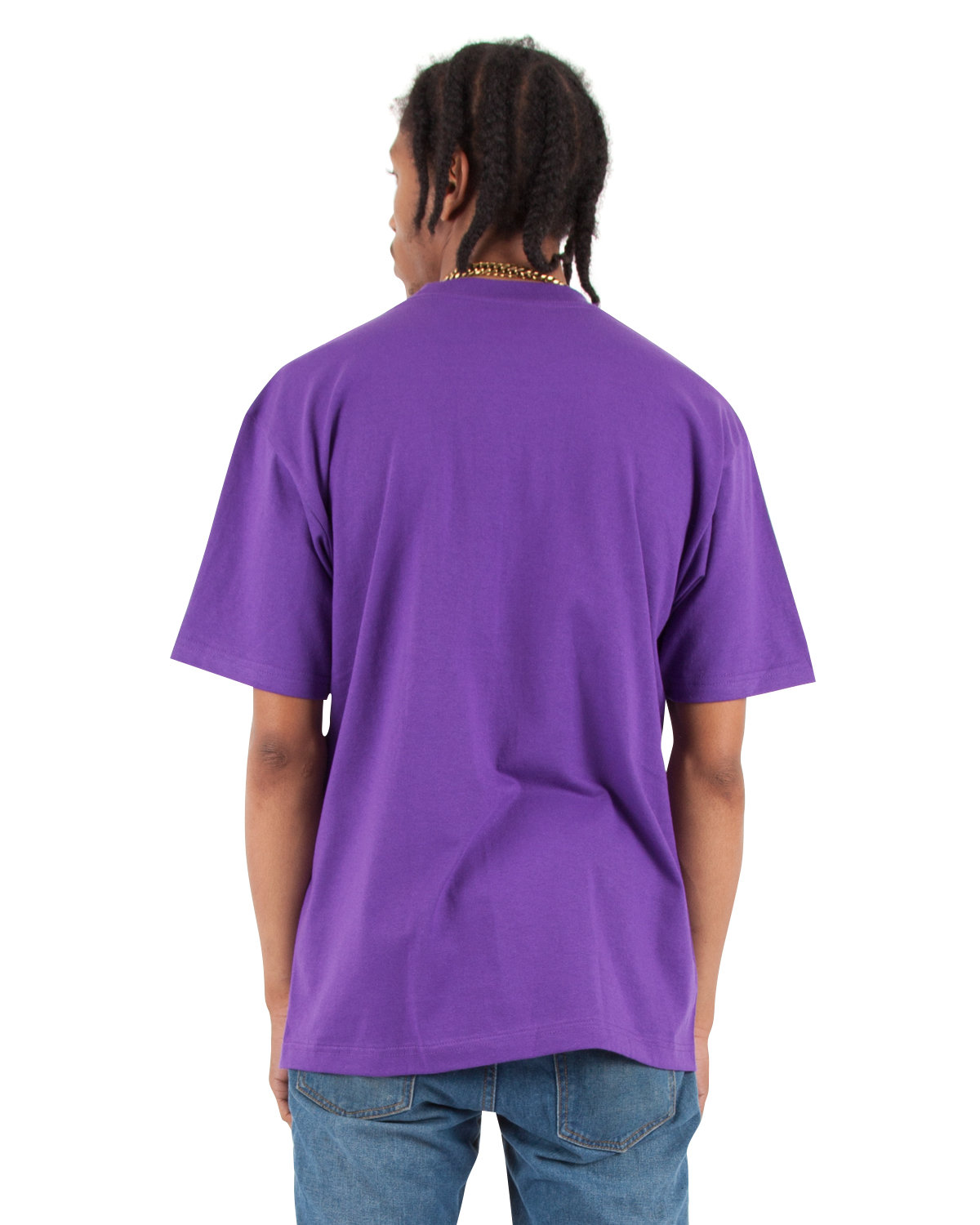 SHMHSS Shaka Wear Adult 7.5 oz Max Heavyweight T-Shirt - Back Image