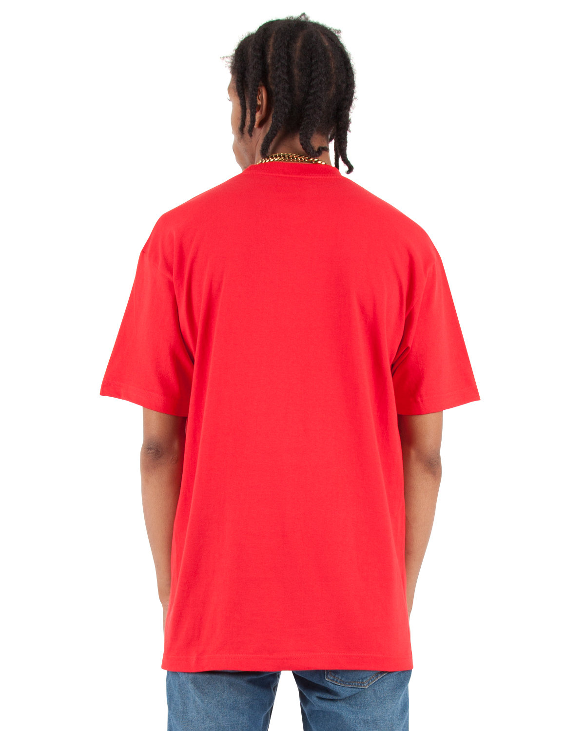 SHMHSS Shaka Wear Adult 7.5 oz Max Heavyweight T-Shirt - Back Image