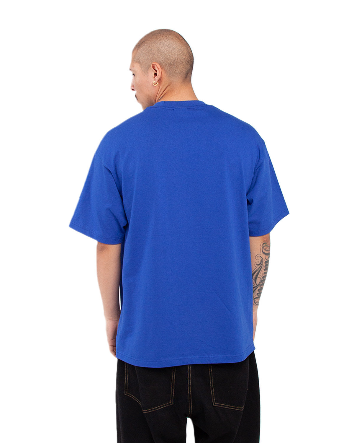 Shaka Wear SHMHSS T-Shirt SHMHSS Shaka Wear Unisex Crewneck Heavyweight T-Shirt - Back Image