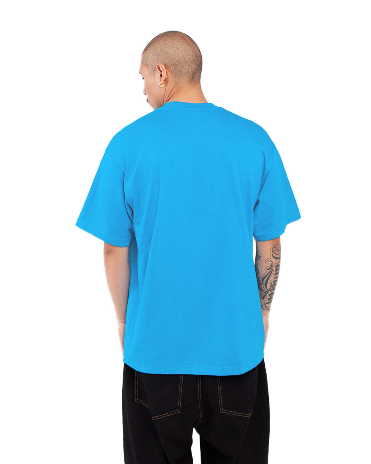 SHMHSS Shaka Wear Adult 7.5 oz Max Heavyweight T-Shirt - Back Image