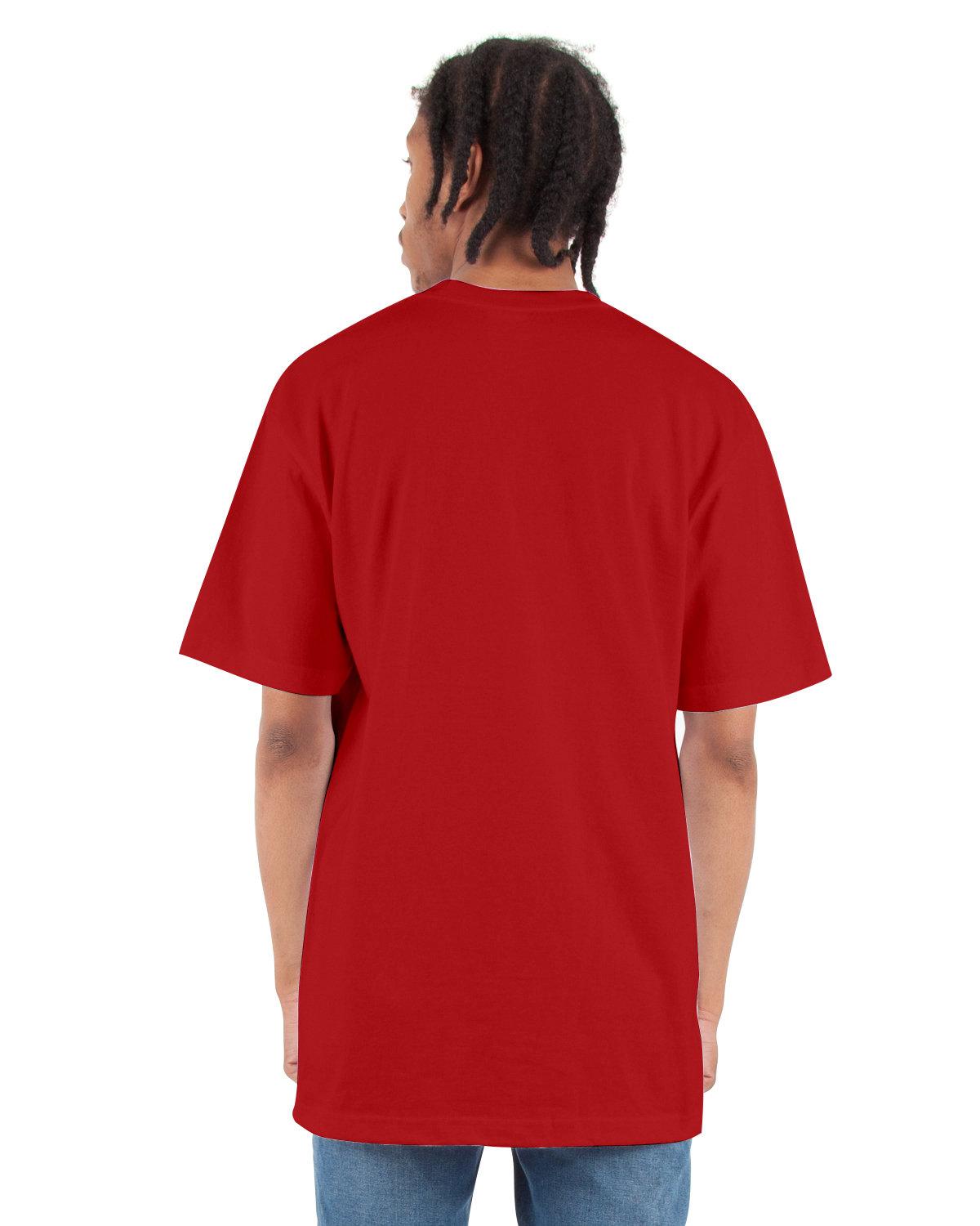SHRHSS Shaka Wear Adult 6.5 oz., RETRO Heavyweight Short-Sleeve T-Shirt - Back Image