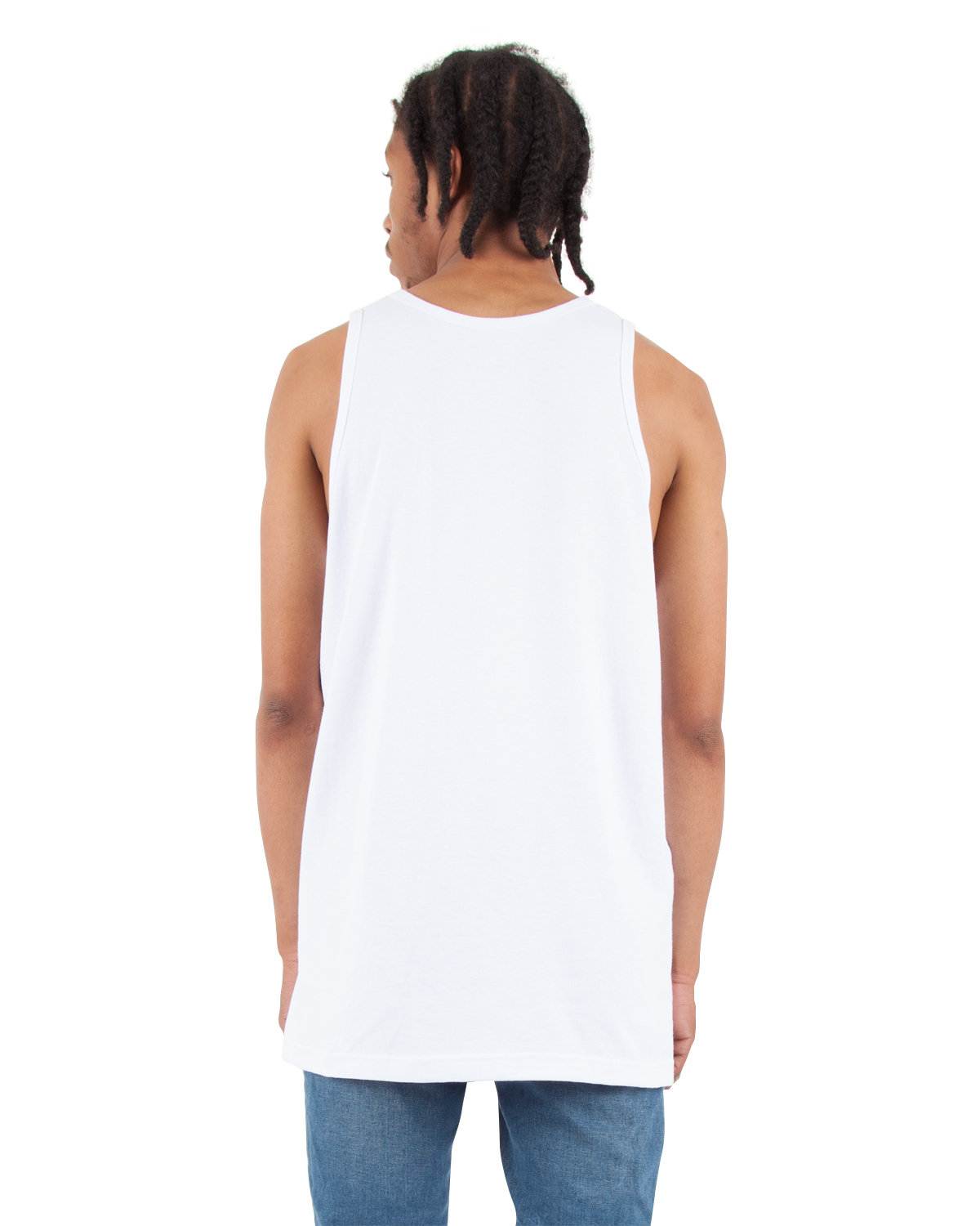 SHTANK Shaka Wear Adult 6 oz., Active Tank Top - Back Image