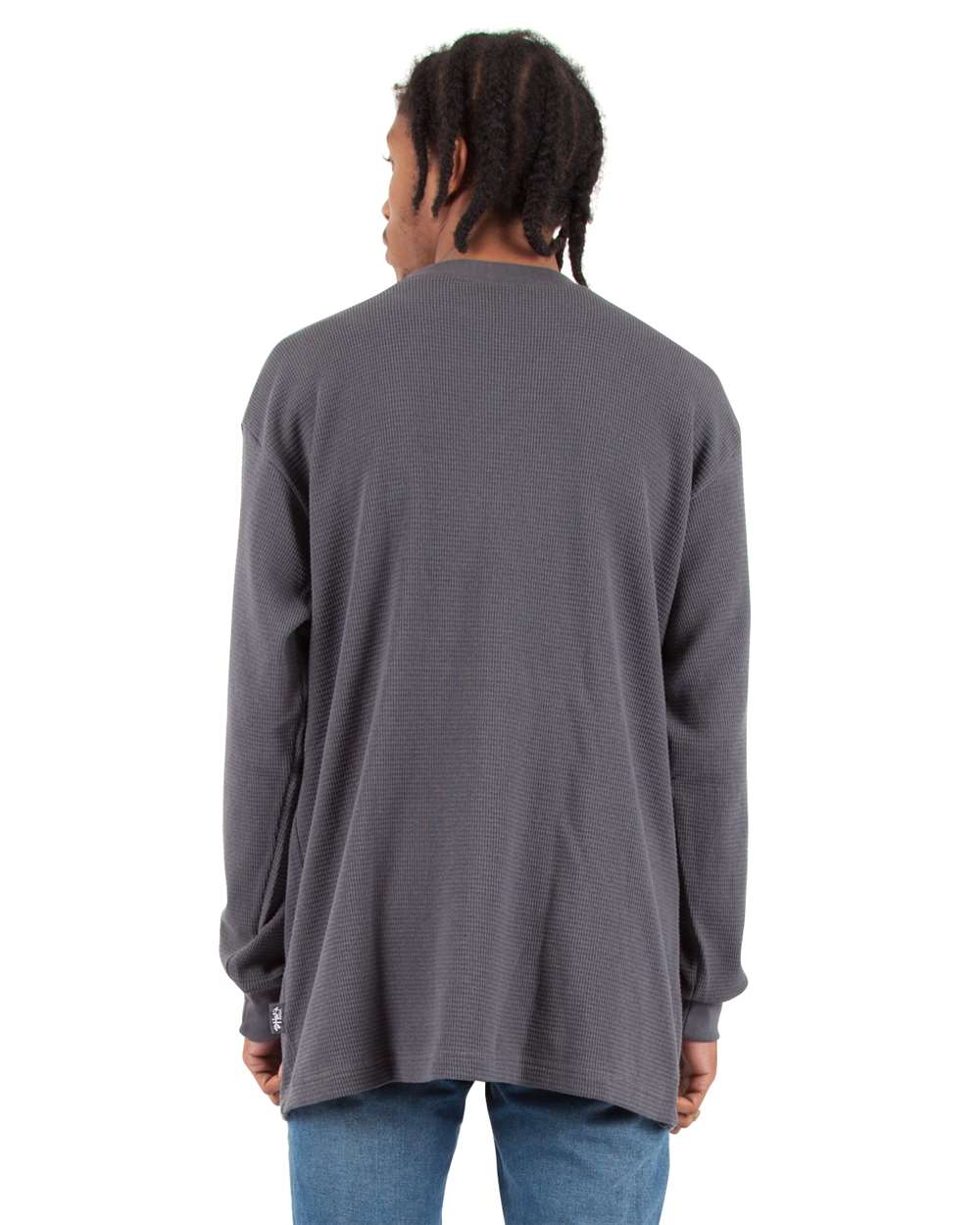 SHTHRM Shaka Wear Adult 8.9 oz., Thermal T-Shirt - Back Image