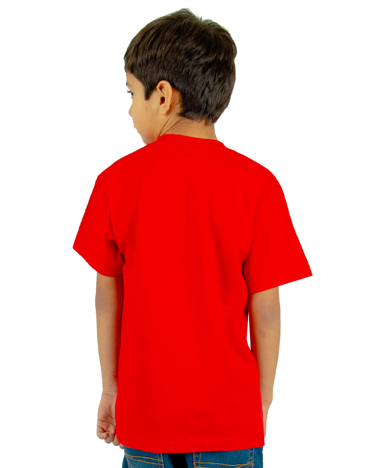 SHVEEY Shaka Wear Youth 5.9 oz., V-Neck T-Shirt - Back Image