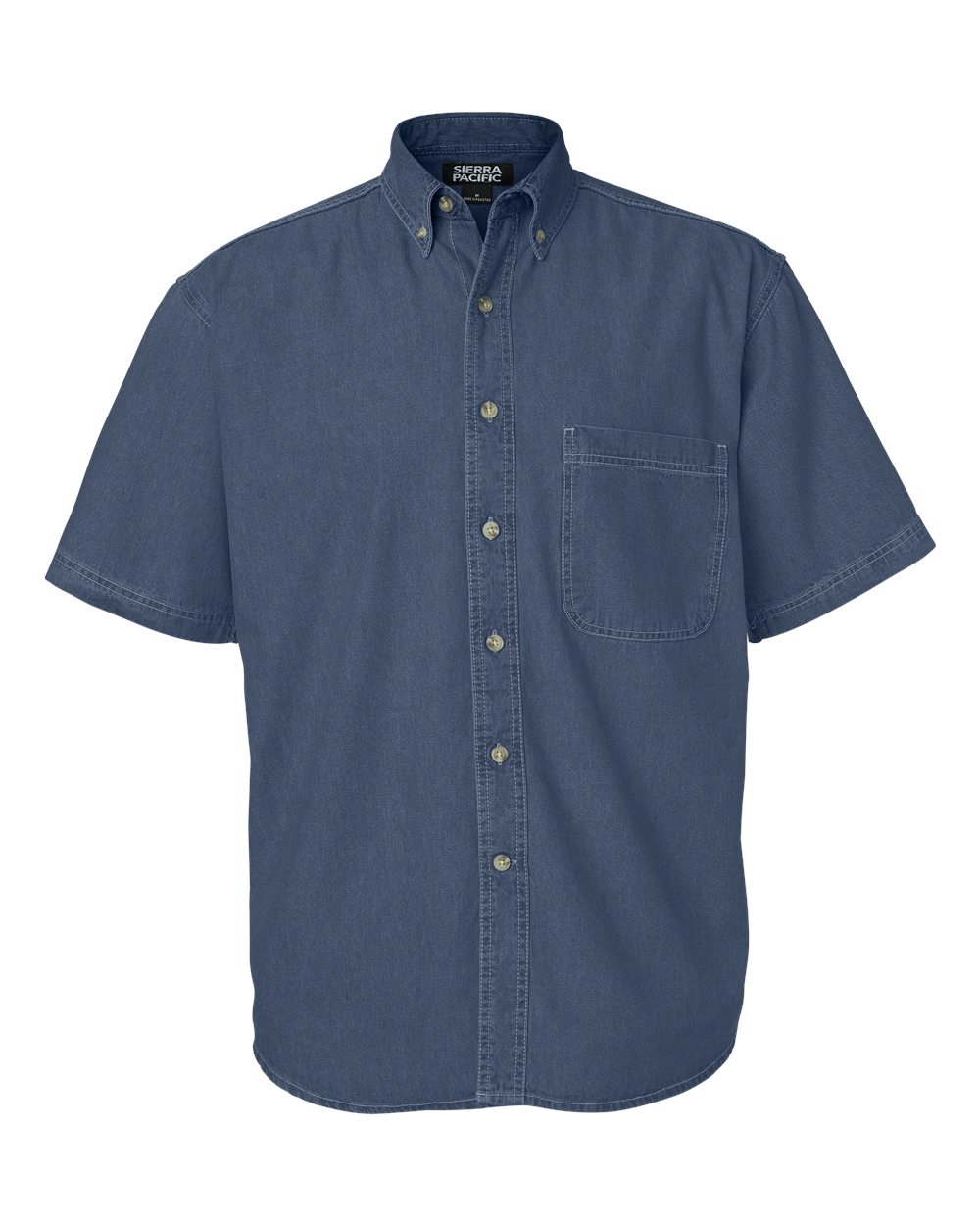 0211 Sierra Pacific Short Sleeve Denim Shirt 0211 Sierra Pacific Short Sleeve Denim Shirt