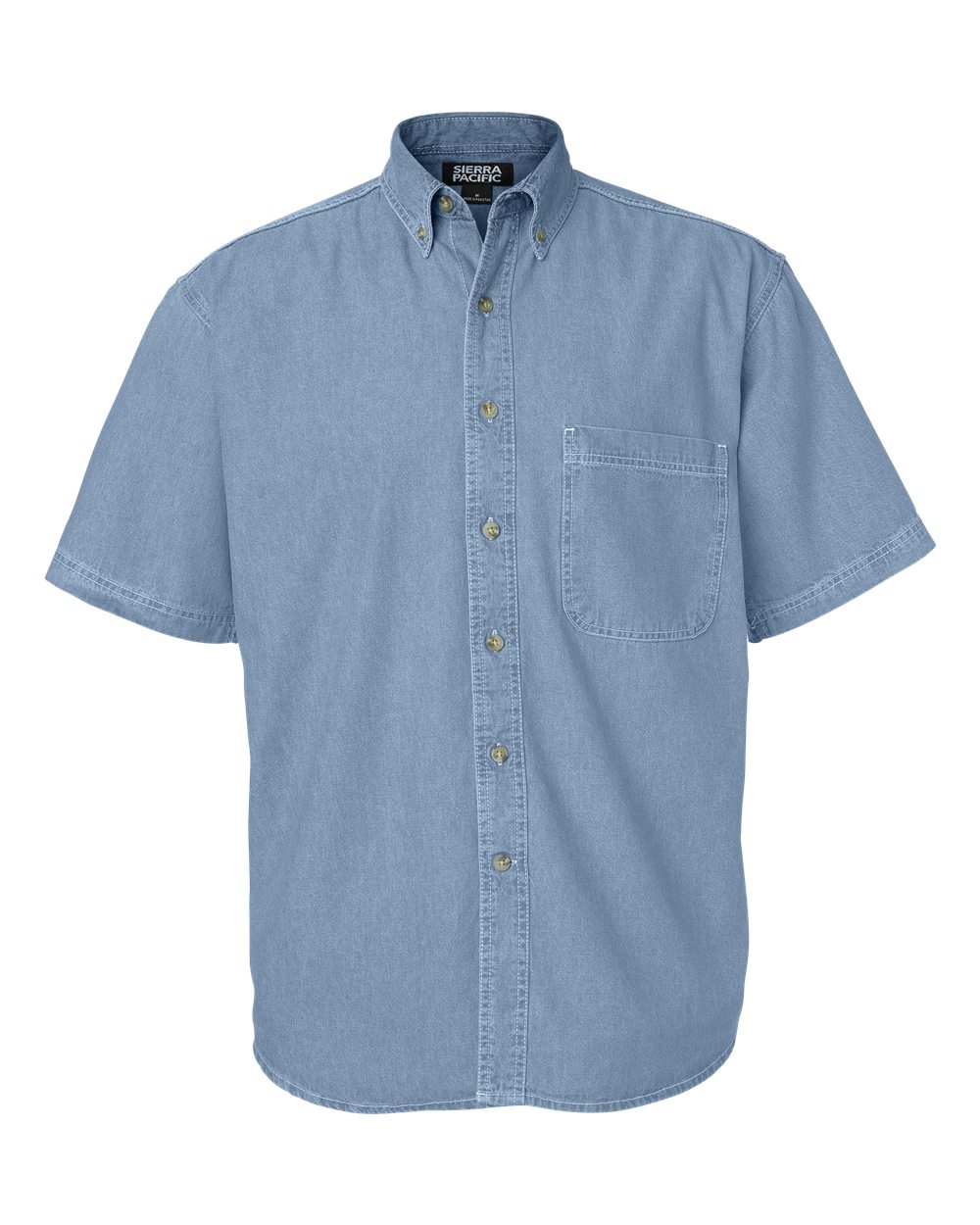 0211 Sierra Pacific Short Sleeve Denim Shirt