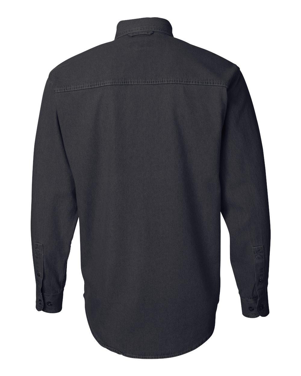 3211 Sierra Pacific Long Sleeve Denim Shirt - Back Image