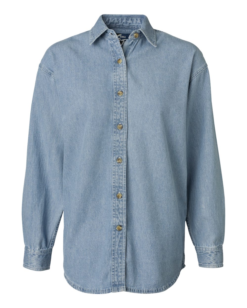 5211 Sierra Pacific Womens Long Sleeve Denim Shirt 5211 Sierra Pacific Womens Long Sleeve Denim Shirt