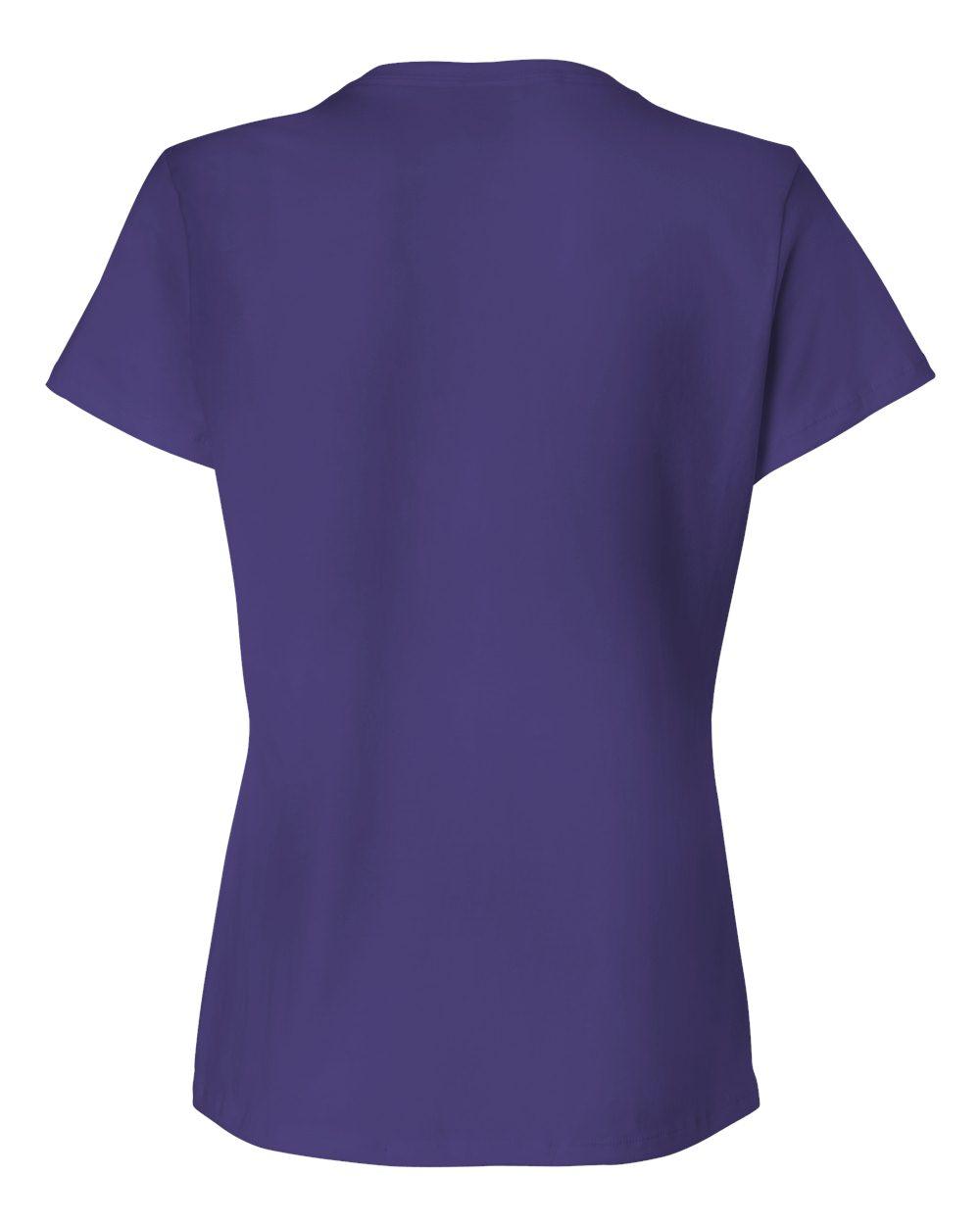 SL04 Hanes Perfect-T Women’s Short Sleeve T-Shirt SL04 Hanes Perfect-T Women’s Short Sleeve T-Shirt - Back Image