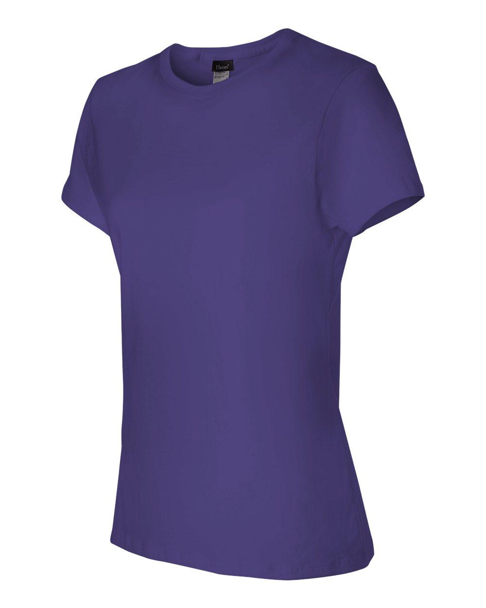 SL04 Hanes Perfect-T Women’s Short Sleeve T-Shirt SL04 Hanes Perfect-T Women’s Short Sleeve T-Shirt - Siide Image