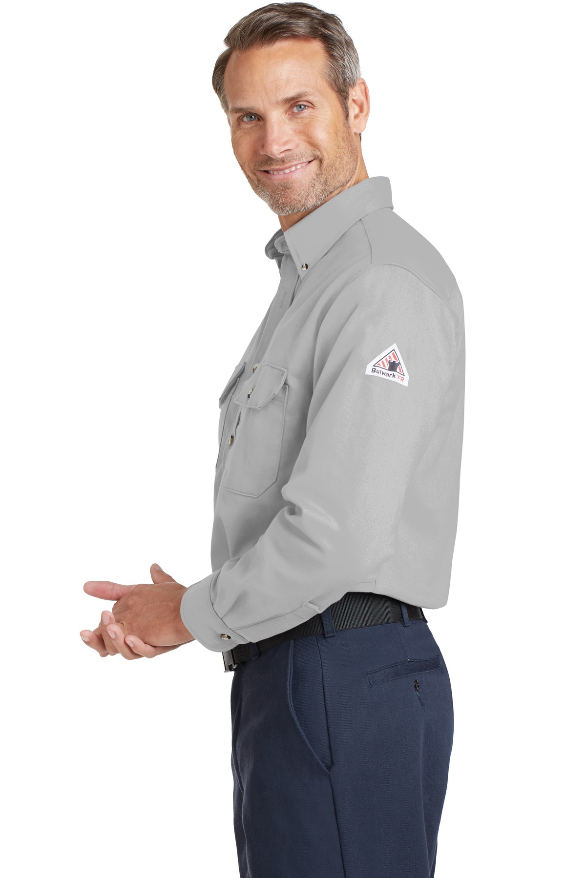 SLU2 Bulwark Dress Uniform Shirt - Excel FR ComforTouch - 7 oz. - Siide Image