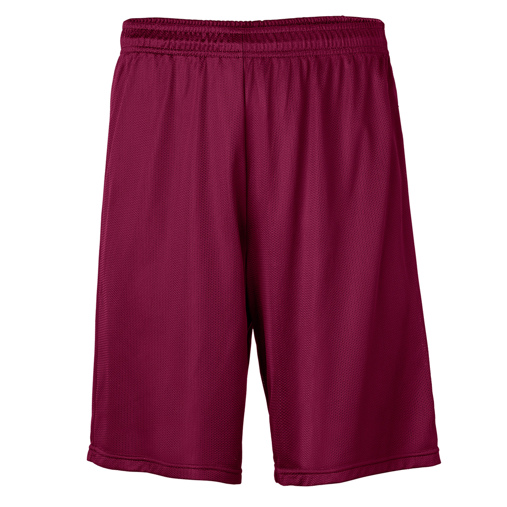 064M Soffe Adult Nine Inch Nylon Mini Mesh Short Zoom Image