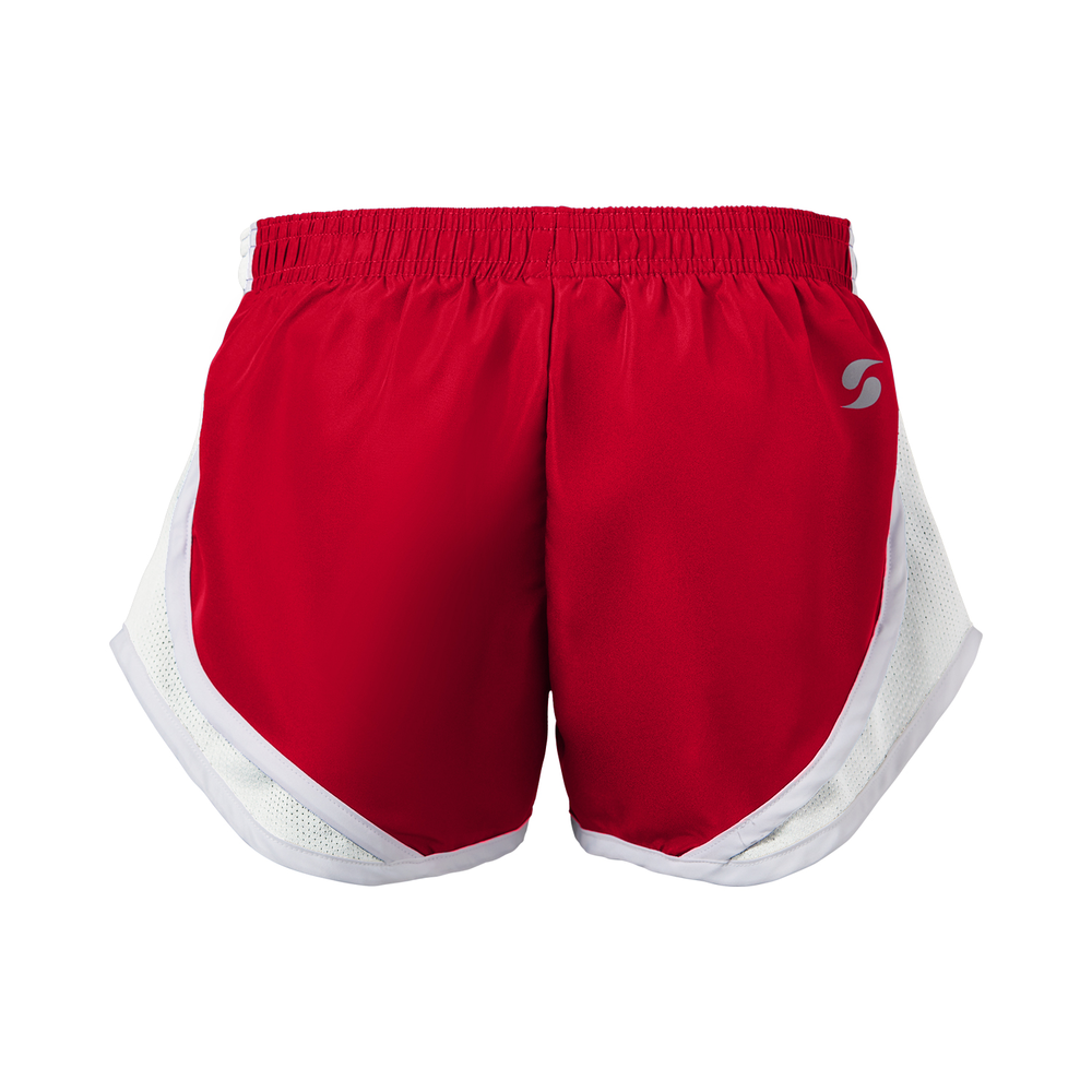 081G Soffe Girls Team Shorty Short 081G Soffe Girls Team Shorty Short - Back Image