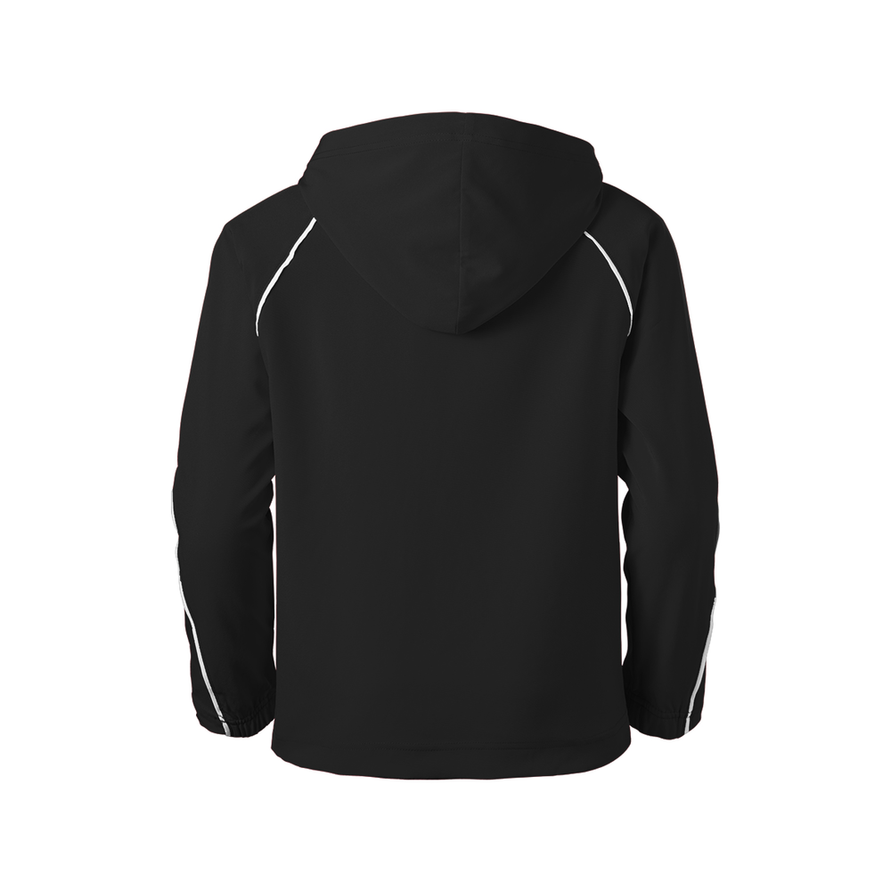 1027Y Soffe Youth Game Time Warm Up Hoodie - Back Image