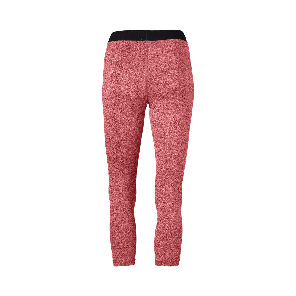 1165V Soffe Dri Women's Team Heather Capri - Back Image
