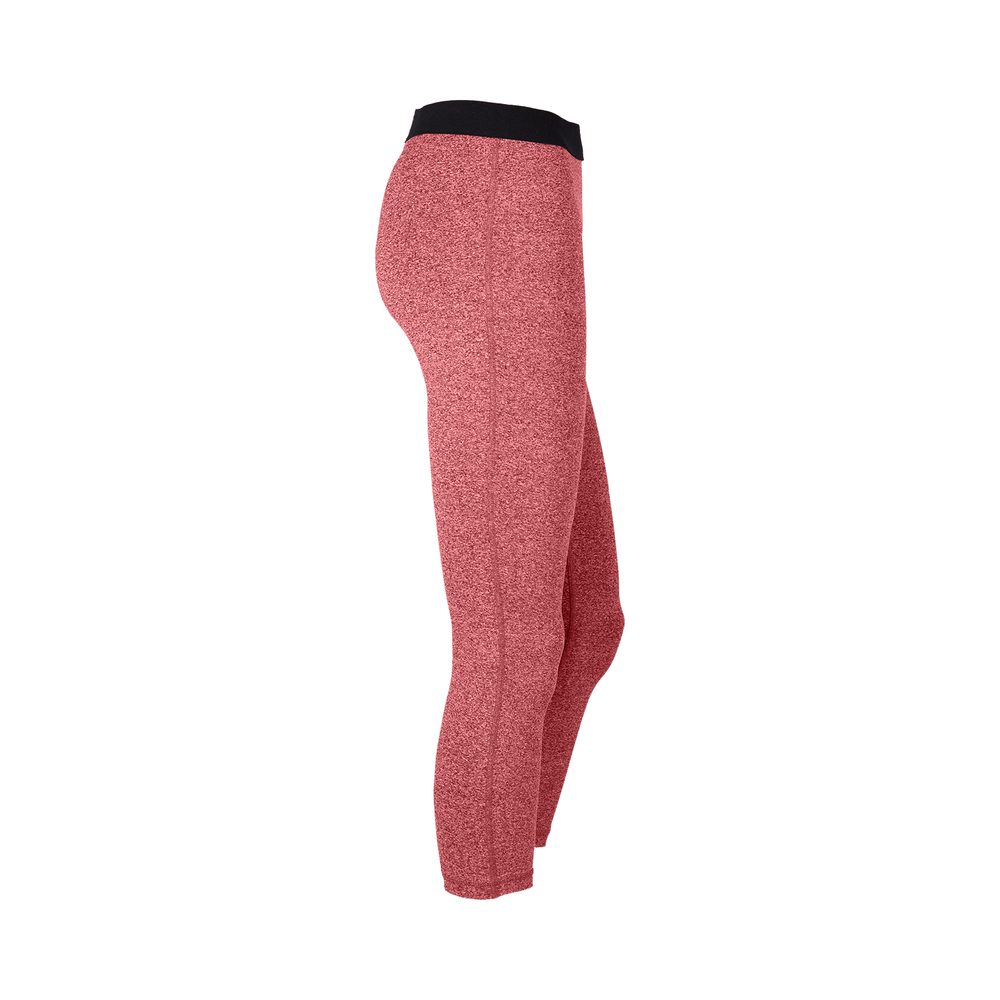 1165V Soffe Dri Women's Team Heather Capri - Siide Image