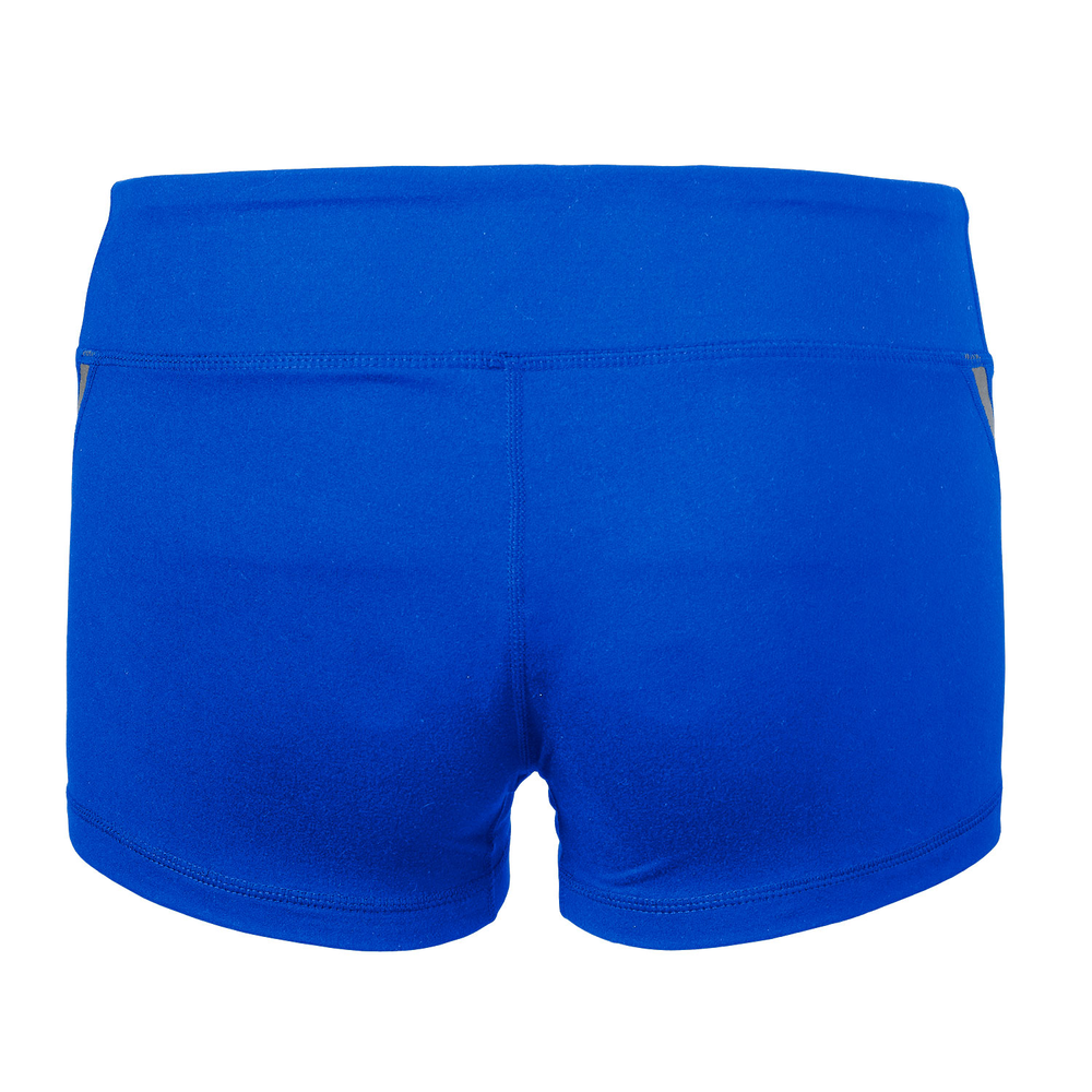 1180V Soffe Women's Color Block Short - Back Image