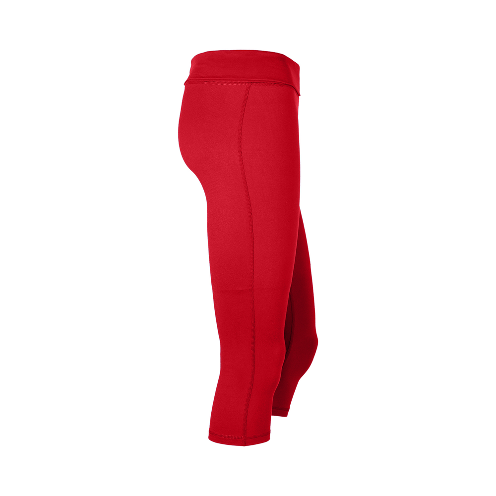 1184V Soffe Women's Lux Rolldown Capri - Siide Image
