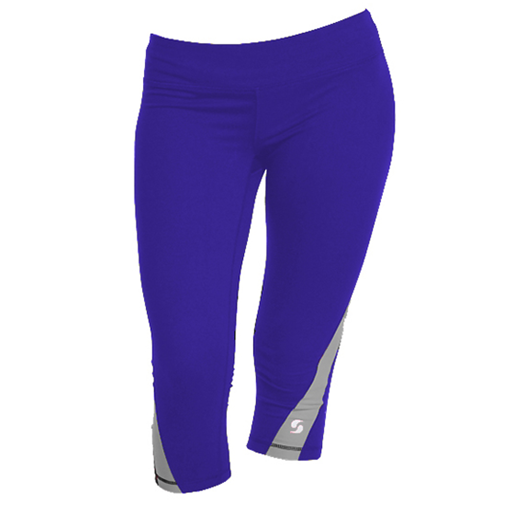 1186G Soffe Girls Color Block Capri 1186G Soffe Girls Color Block Capri