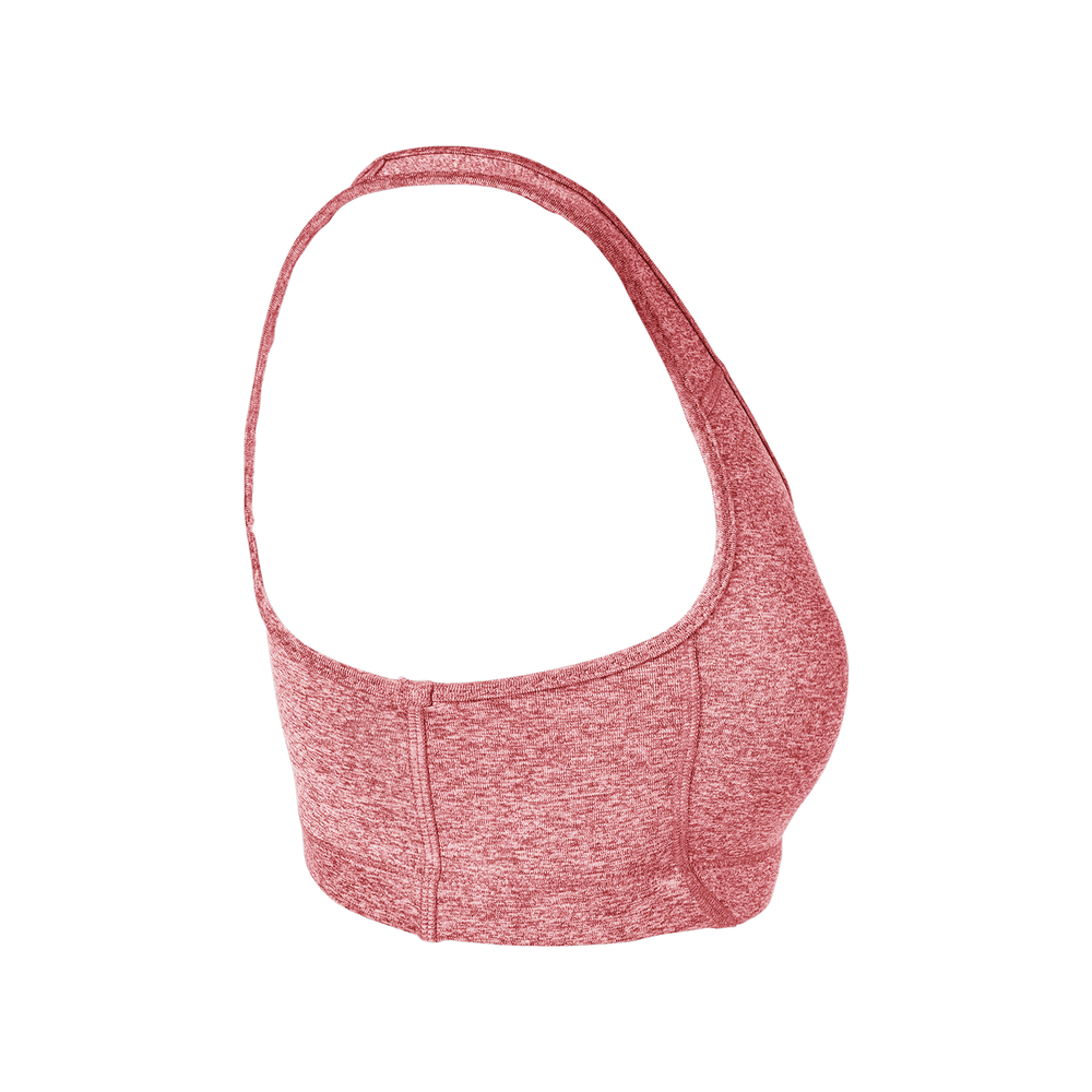 1227V Soffe Dri Women's Team Heather Sports Bra - Siide Image