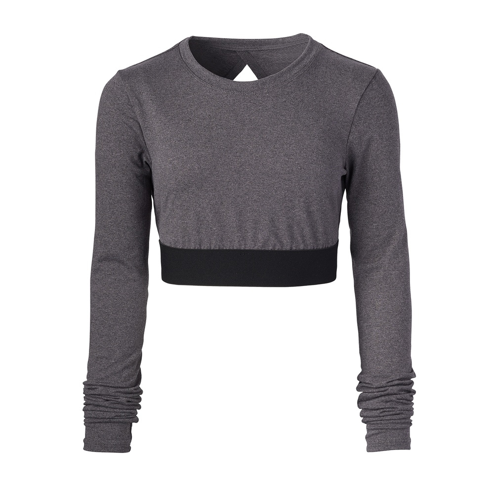 1231V Soffe JRS GRACE LS CROP TOP 1231V Soffe JRS GRACE LS CROP TOP