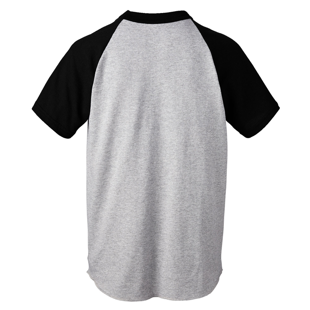 208B Soffe Youth Short Sleeve Baseball Tee - Back Image