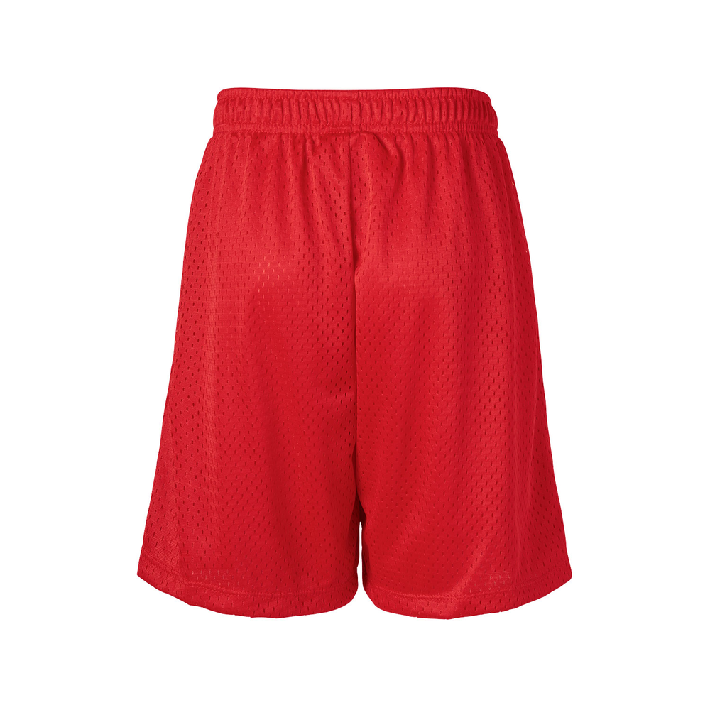 4667B Soffe Youth Birds Eye Mesh Short - Back Image