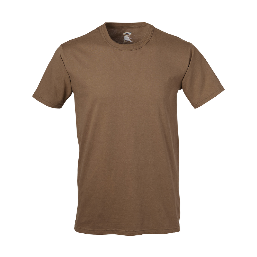 682M Soffe Adult Ringspun Cotton Military Tee - Made in the USA