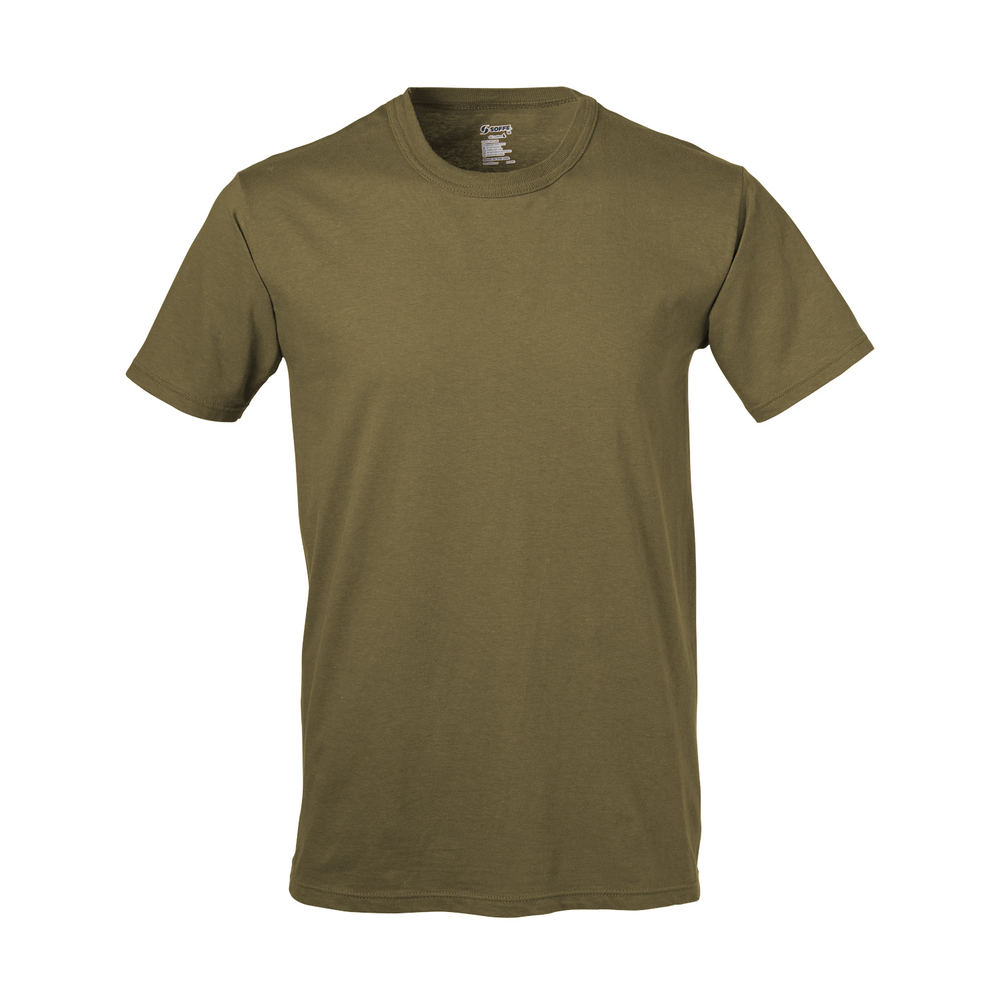 682M Soffe Adult Ringspun Cotton Military Tee - Made in the USA 682M Soffe Adult Ringspun Cotton Military Tee - Made in the USA