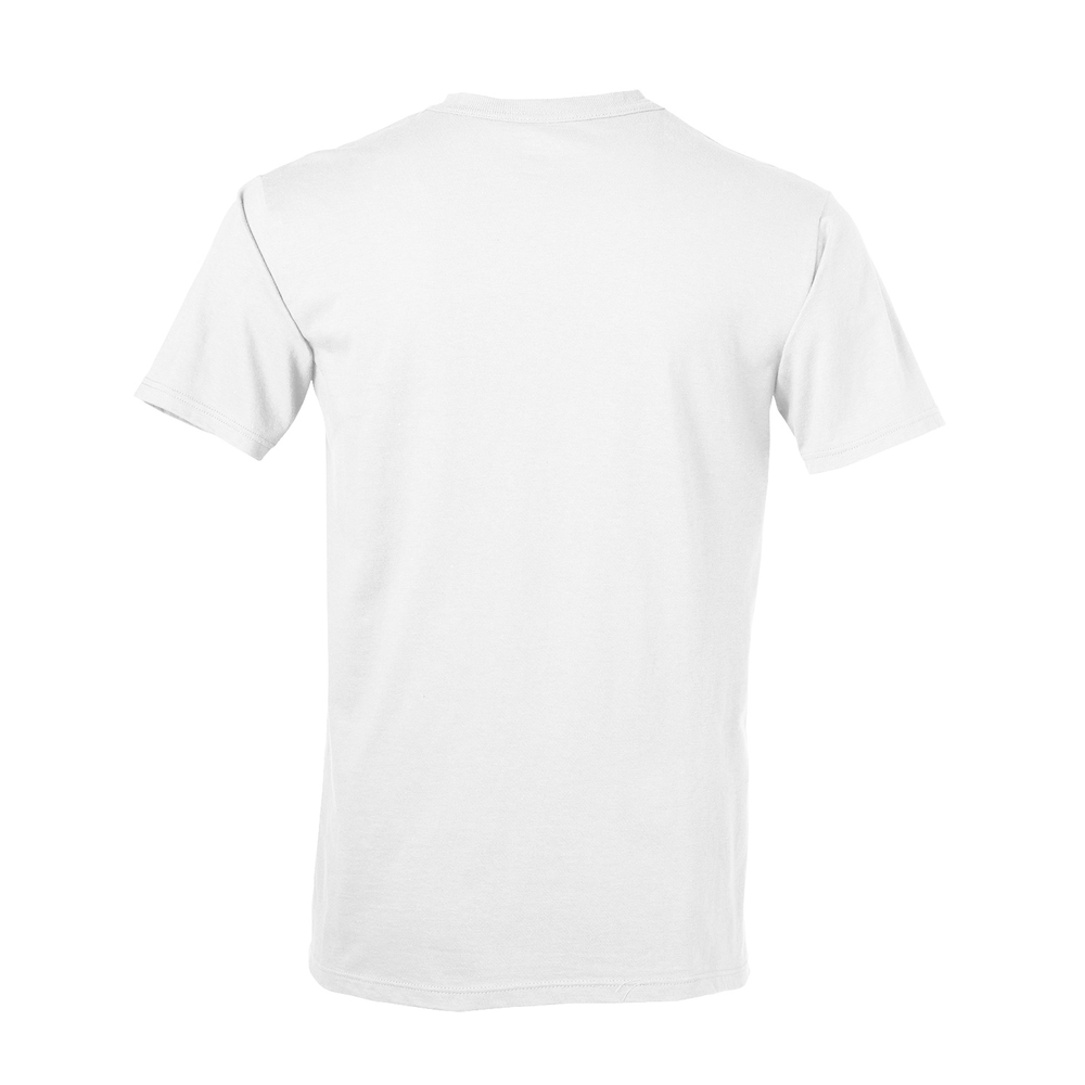 682M-3 Soffe Adult Ringspun Cotton Military Tee 3-Pack - Made in USA - Back Image