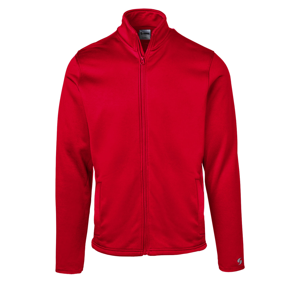 6966M Soffe ADLT POLY TECH FLEECE JACKET