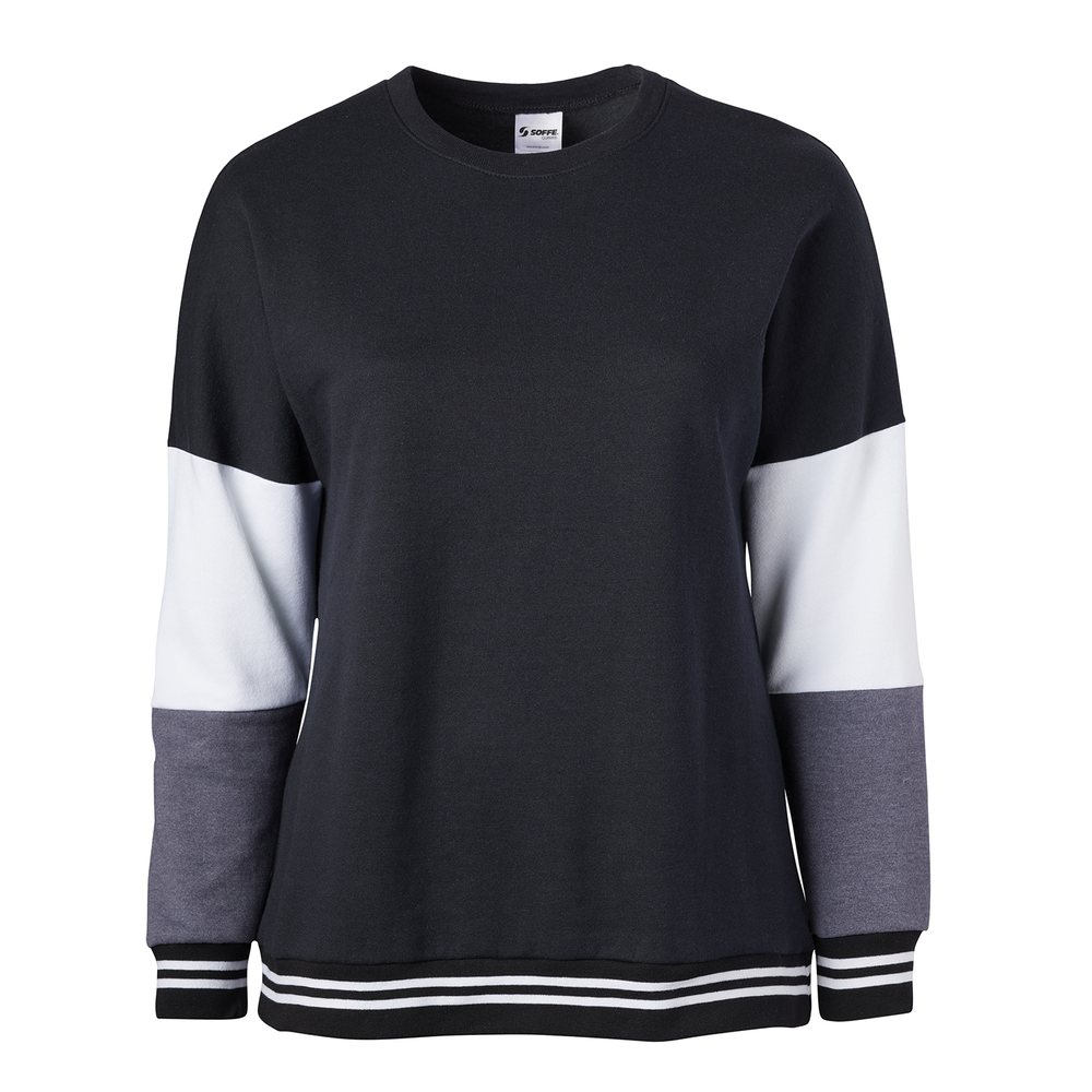 7429V Soffe JRS SQUAD COLORBLOCK CREW 7429V Soffe JRS SQUAD COLORBLOCK CREW
