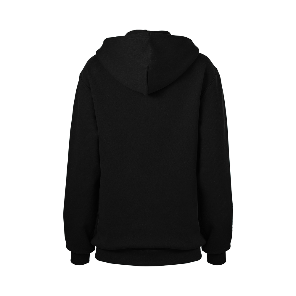 9377 Soffe Adult Classic Zip Hooded Sweatshirt - Back Image