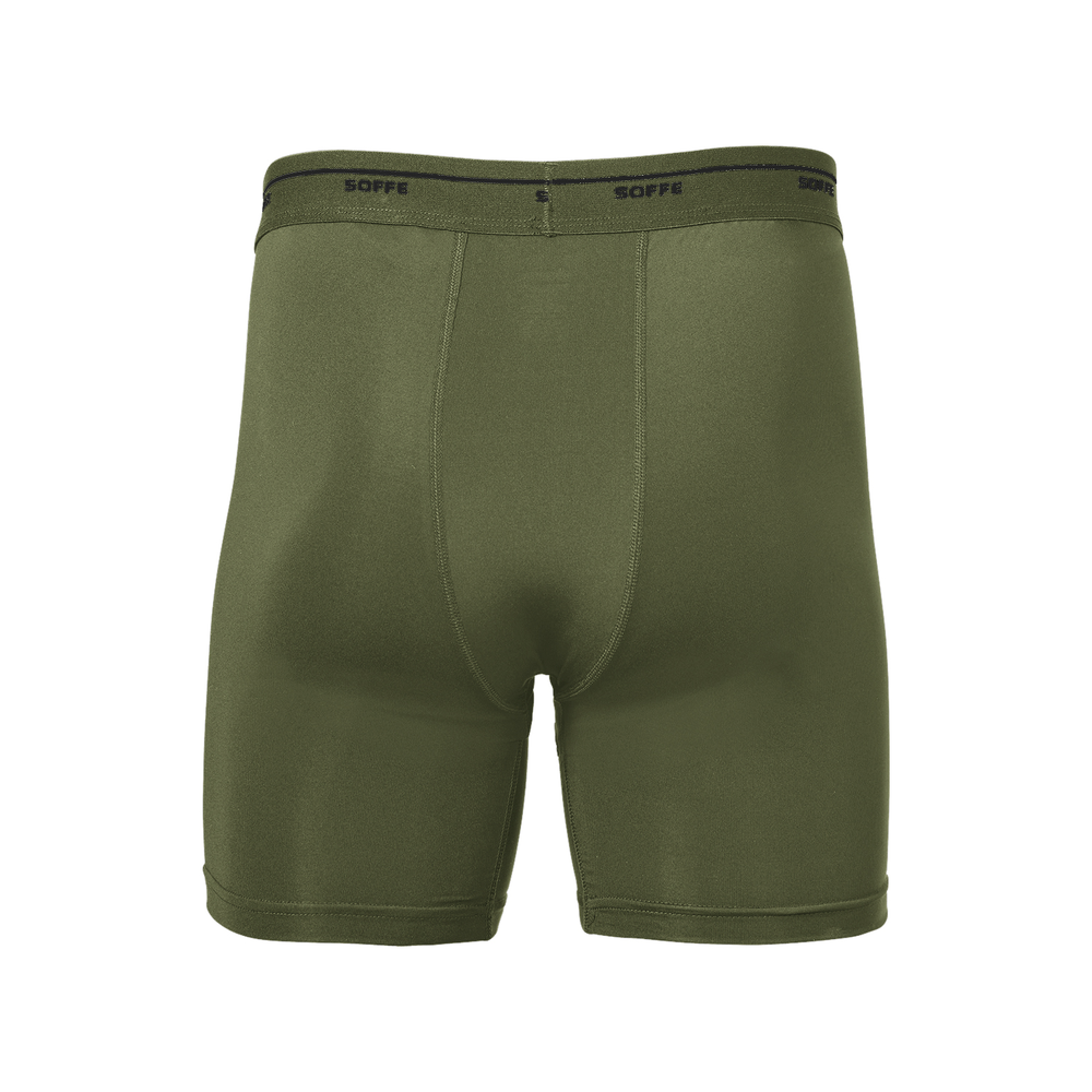 951M Soffe Men's Compression Boxer Brief - Back Image