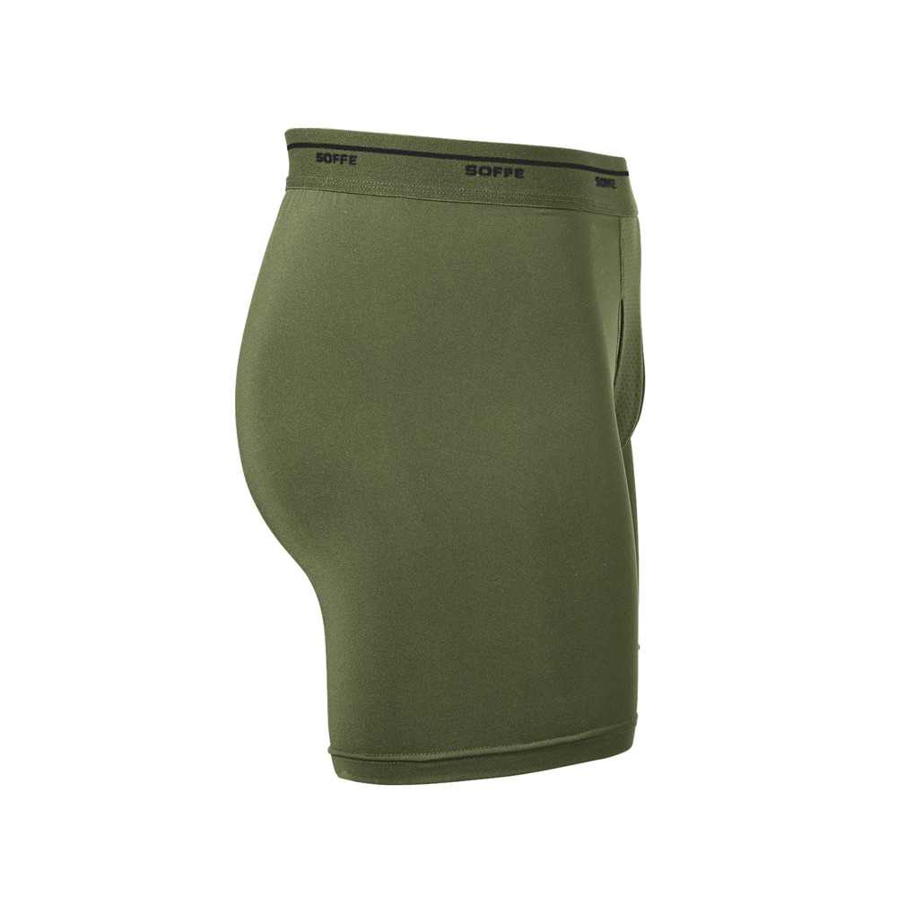 951M Soffe Men's Compression Boxer Brief - Siide Image