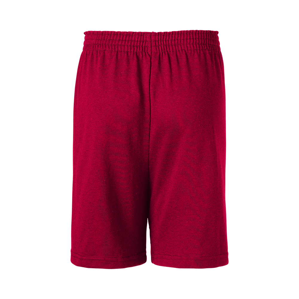 B035 Soffe Youth Heavyweight 50/50 Short - Back Image