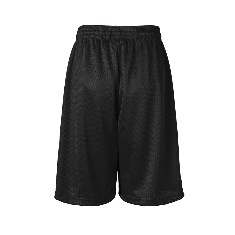 B058 Soffe Youth Nylon Mini Mesh Short - Back Image