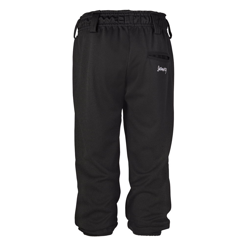 G414CL Soffe Intensity Girls Pepper Chevron Waist Pant - Back Image